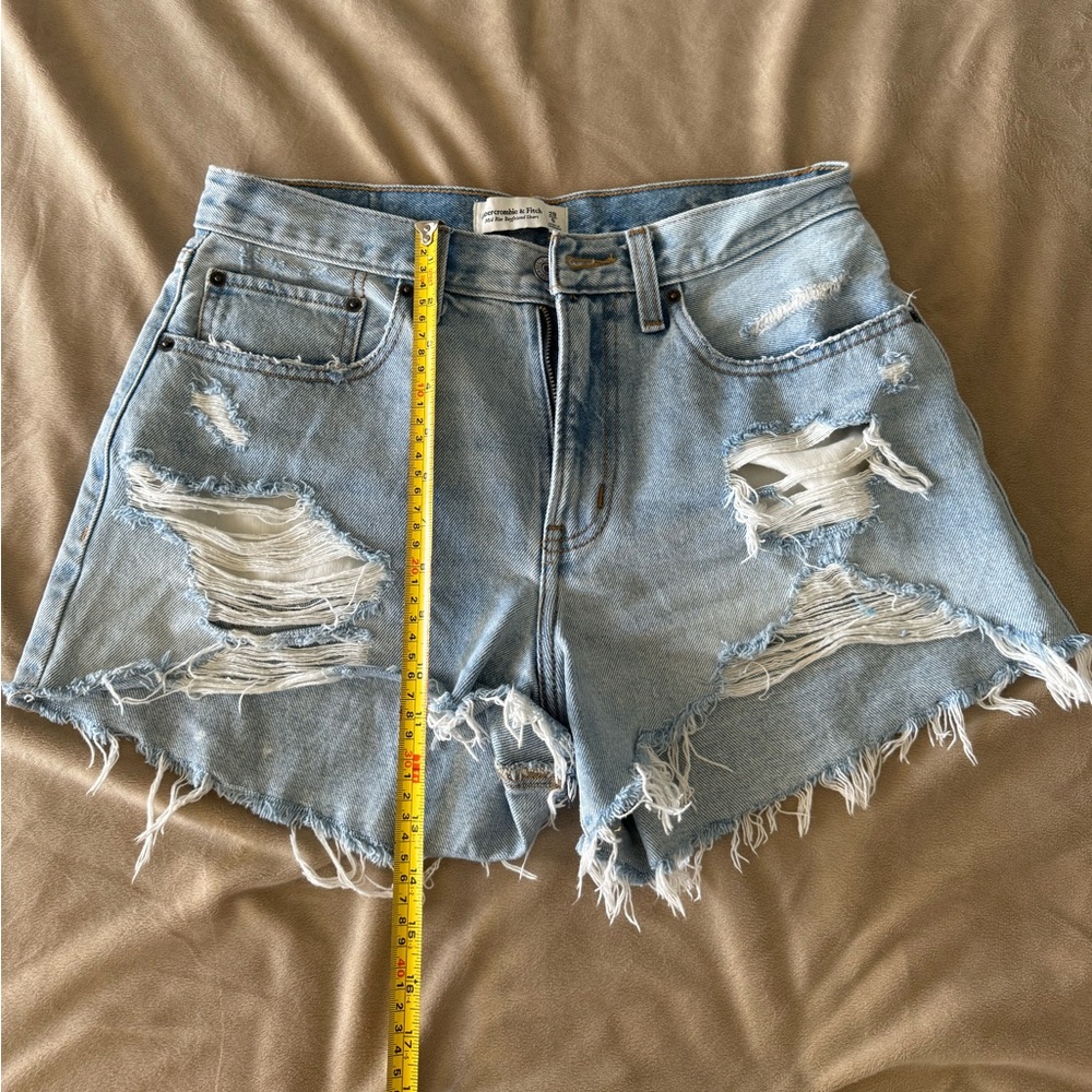 Abercrombie & Fitch Women’s Jeans Mid Rise Boyfriend Short